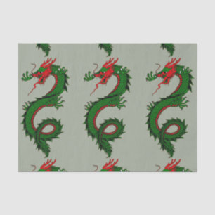 Chinese dragon tissue paper