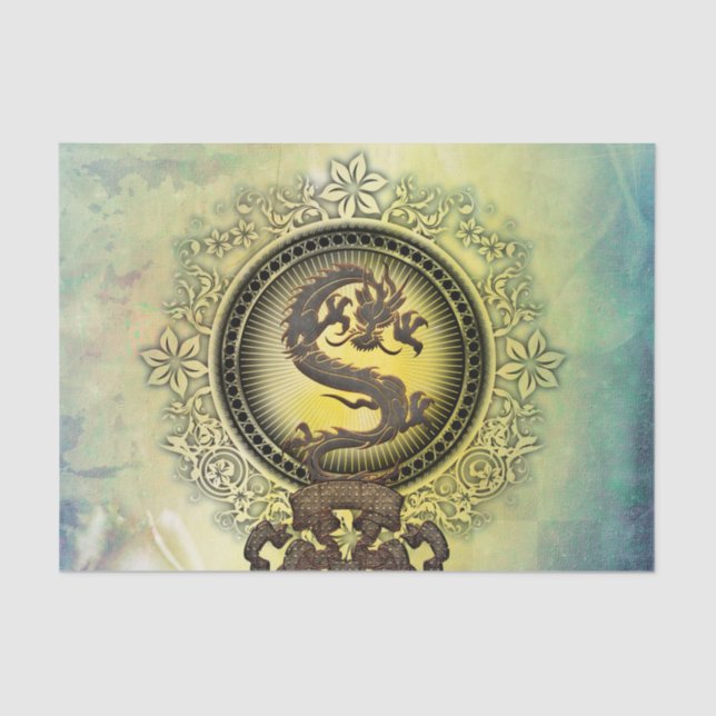 Chinese dragon tissue paper (Front)