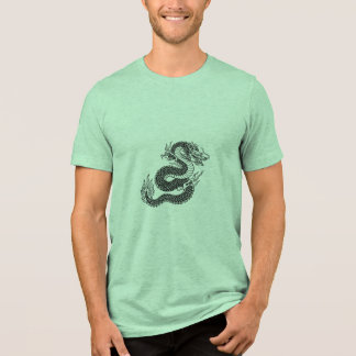 Chinese Dragon – Traditional Ink Art T-Shirt Tri-Blend Shirt
