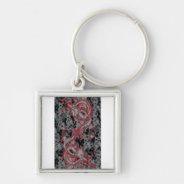 Chinese Dragon - Year of the Dragon Key Ring (Front)