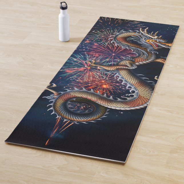 Chinese Dragon Yoga Mat (In Situ)