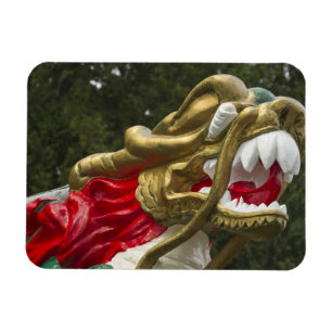 Chinese dragonboat figurehead, Stanley Park Magnet