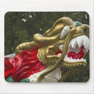 Chinese dragonboat figurehead, Stanley Park Mouse Pad