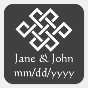 Chinese Elegance in Black Sticker