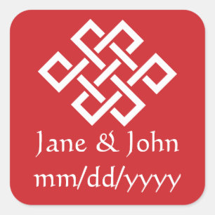 Chinese Elegance in Cherry Sticker