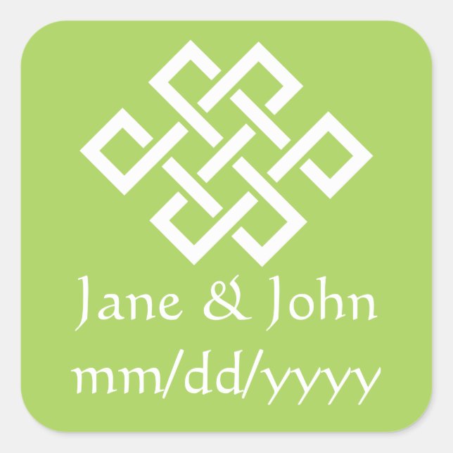 Chinese Elegance in Peridot Sticker (Front)