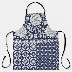 Chinese Elegance: Seamless Ornament Apron