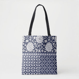 Chinese Elegance: Seamless Ornament Tote Bag