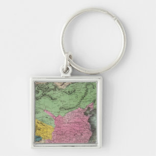 Chinese Empire And Japan Key Ring
