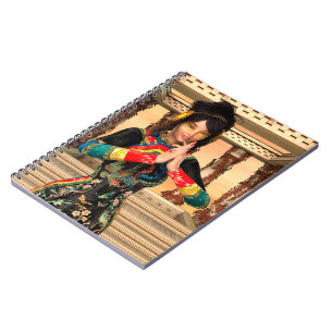 Chinese Empress Fantasy Portrait Art Notebook