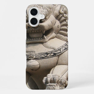 Chinese Female Guardian Lion Foo Dog 石獅 iPhone Case