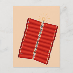 Chinese Firecrackers Postcard