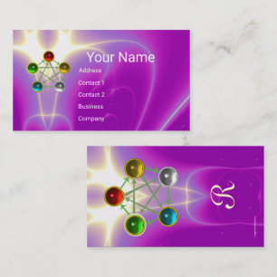 CHINESE FIVE ELEMENTS FENG SHUI SPIRITUAL ENERGY BUSINESS CARD