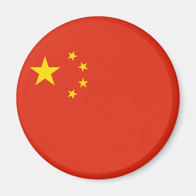 Chinese Flag (China) Magnet (Front)