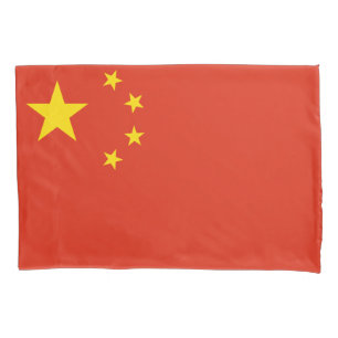 Chinese Flag (China) Pillowcase