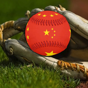 Chinese Flag & China sports / Baseball Balls