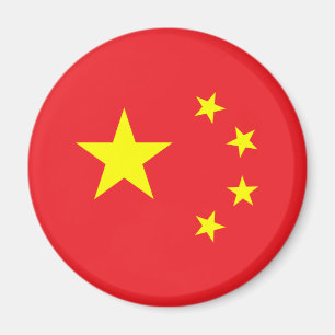 Chinese Flag Magnet
