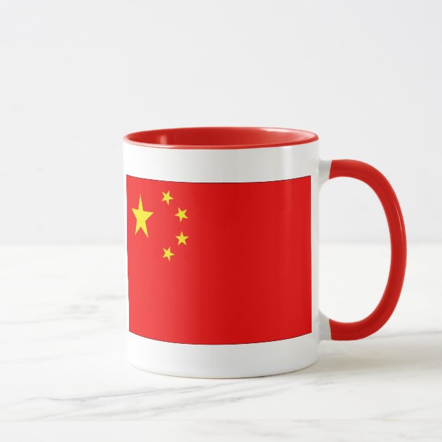 Chinese Flag Mug (Right)