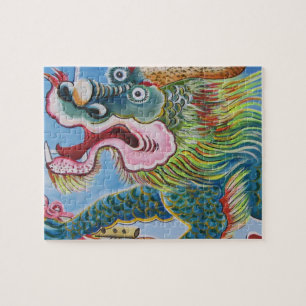 Chinese Foo Dog / Lion Guardian Mural Jigsaw Puzzle