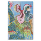 Chinese Foo Dog / Lion Guardian Mural