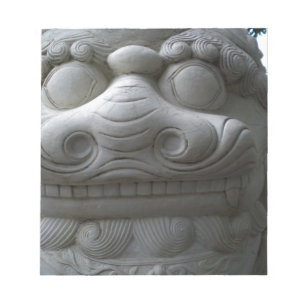 Chinese Foo Dog Notepad