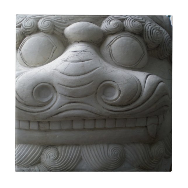 Chinese Foo Dog Tile (Front)