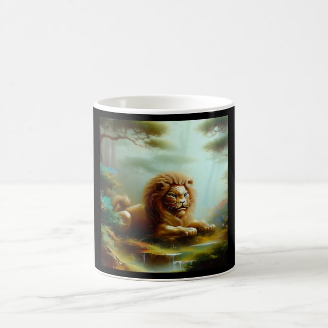 Chinese Foo Lion (17)  Coffee Mug (Center)
