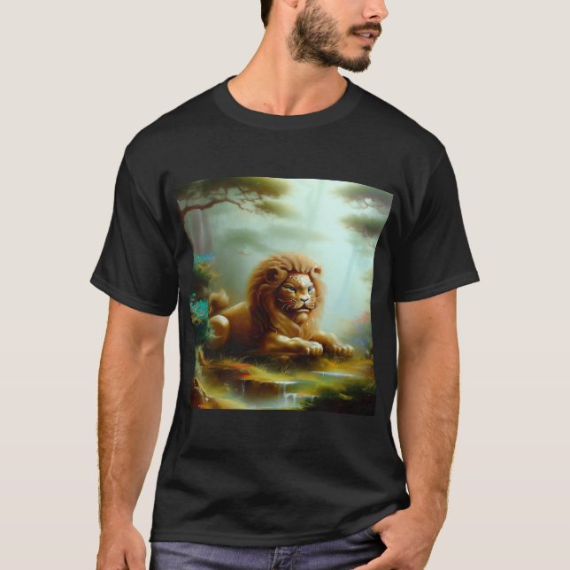Chinese Foo Lion (17)  T-Shirt (Front)