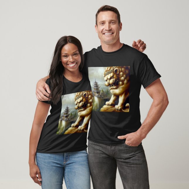 Chinese Foo Lion (19)  T-Shirt (Unisex)