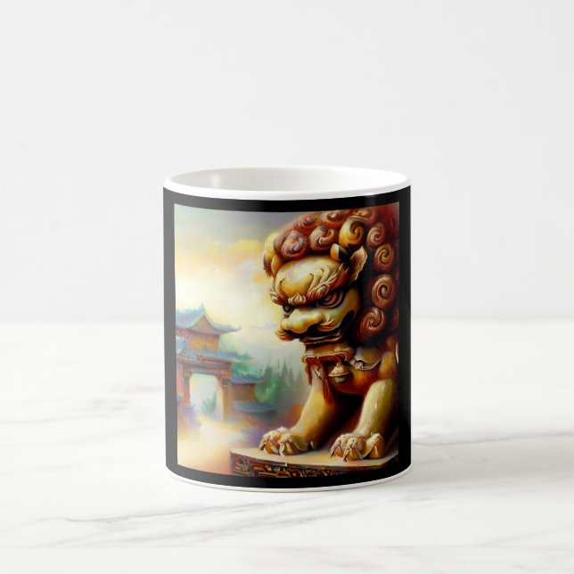 Chinese Foo Lion (24)  Coffee Mug (Center)