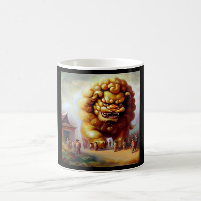 Chinese Foo Lion (33)  Coffee Mug (Center)