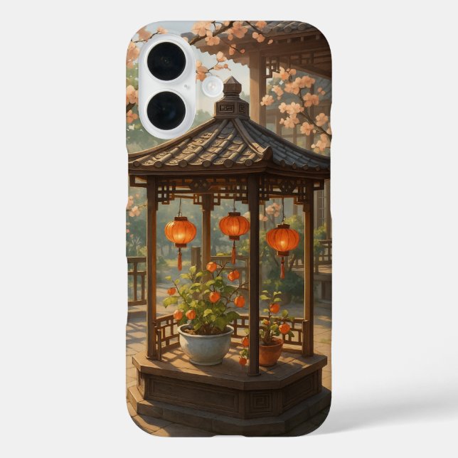 Chinese Garden Design Phone Case (Back)