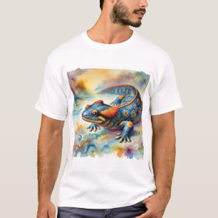 Chinese giant salamander 030924AREF146 - Watercolo T-Shirt