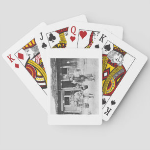 Chinese Hawkers, c.1870 (b/w photo) Playing Cards