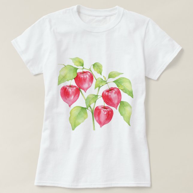 Chinese hibiscus T-Shirt (Design Front)