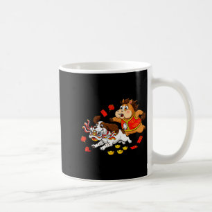 Chinese Horse English Springer Spaniel Funny Happy Coffee Mug