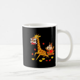 Chinese Horse Giraffe Funny Kids Mens Womens Happy Coffee Mug