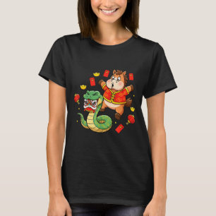 Chinese Horse Snake Funny Kids Mens Womens Happy N T-Shirt