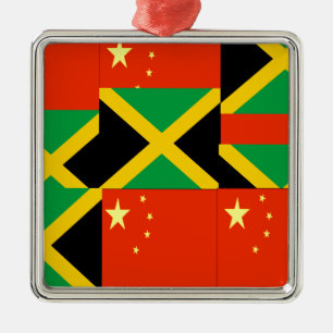 Chinese-Jamaican Metal Ornament