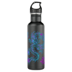 Chinese Japanese Culture Dragon Tee Asian Mytholog 710 Ml Water Bottle