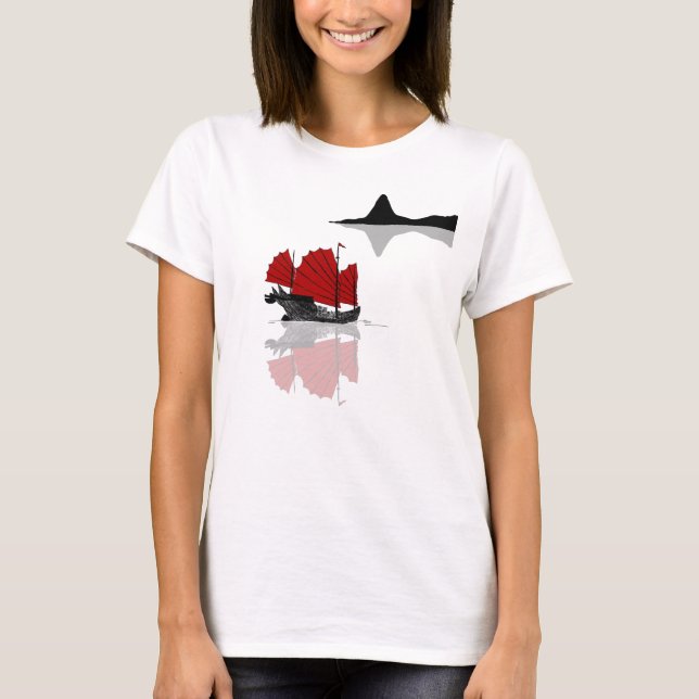 Chinese Junk Ship T-Shirt (Front)
