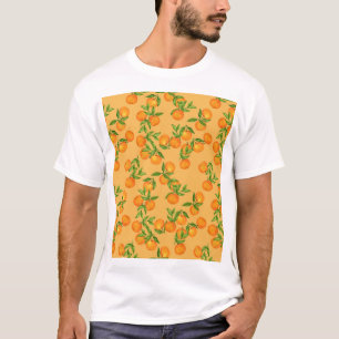 Chinese Korean Japanese inspired, watercolor backg T-Shirt