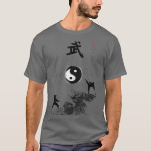 Chinese kung fu mountain scene for Tai Chi fans  T-Shirt