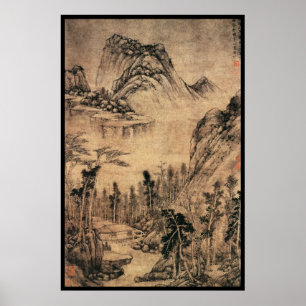 Chinese Landscape (IX) Poster