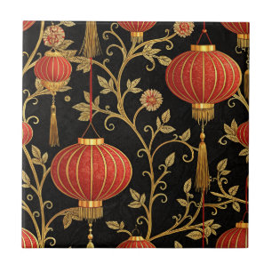 Chinese Lantern Festival (1) Ceramic Tile