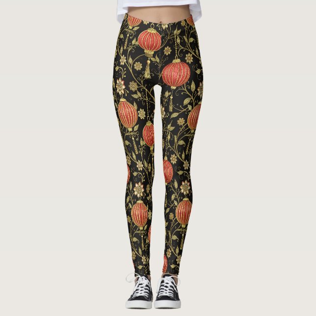 Chinese Lantern Festival (2) Leggings (Front)