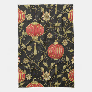 Chinese Lantern Festival (2) Tea Towel