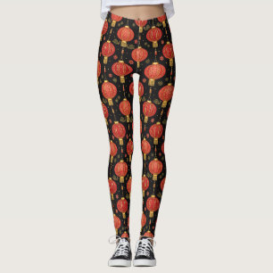Chinese Lantern Festival (3) Leggings