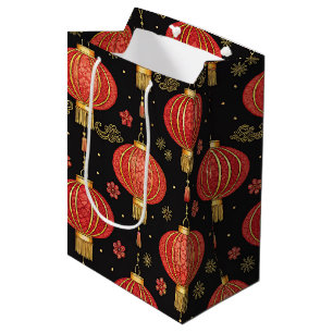 Chinese Lantern Festival (3) Medium Gift Bag