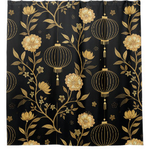 Chinese Lantern Festival (5) Shower Curtain